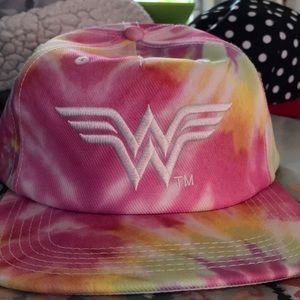 pink wonder woman hat